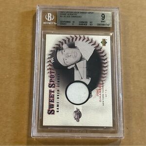 Upper Deck Joe DiMaggio Game-Used Jersey Baseball Card